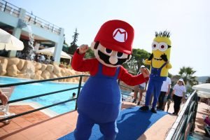 Süper Mario Çizgi Film Maskotları Kiralama İzmir